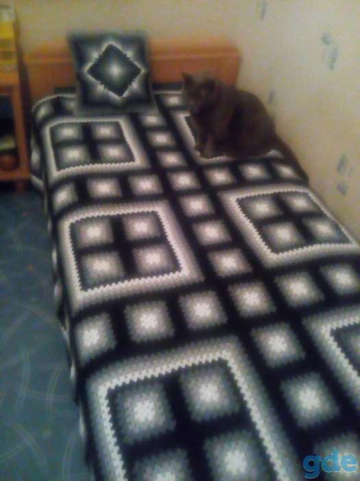 Вязаный плед, фотография 2
