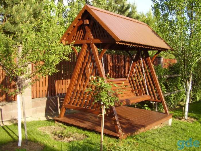 садовые качели, фотография 3