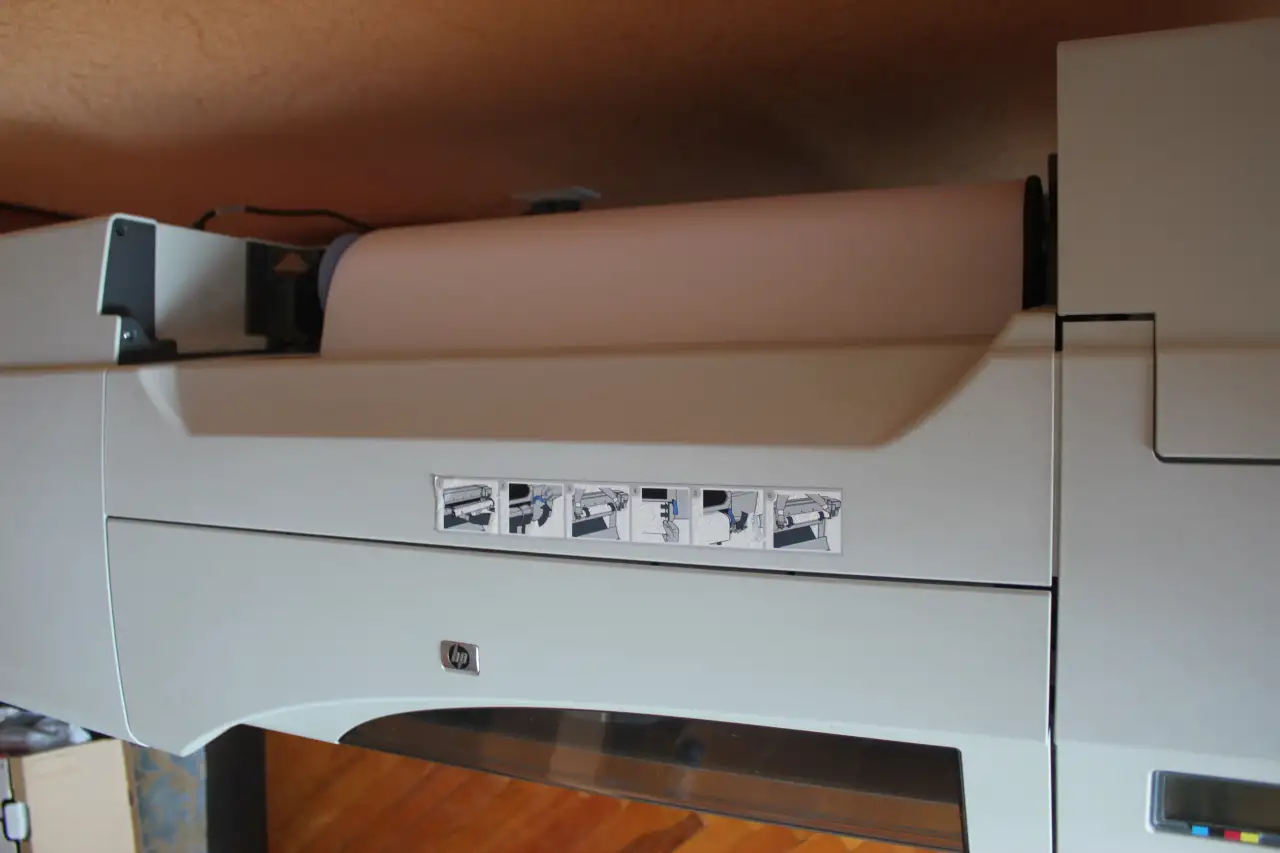 Широкоформатный струйный плоттер HP DesignJet 510, фотография 3