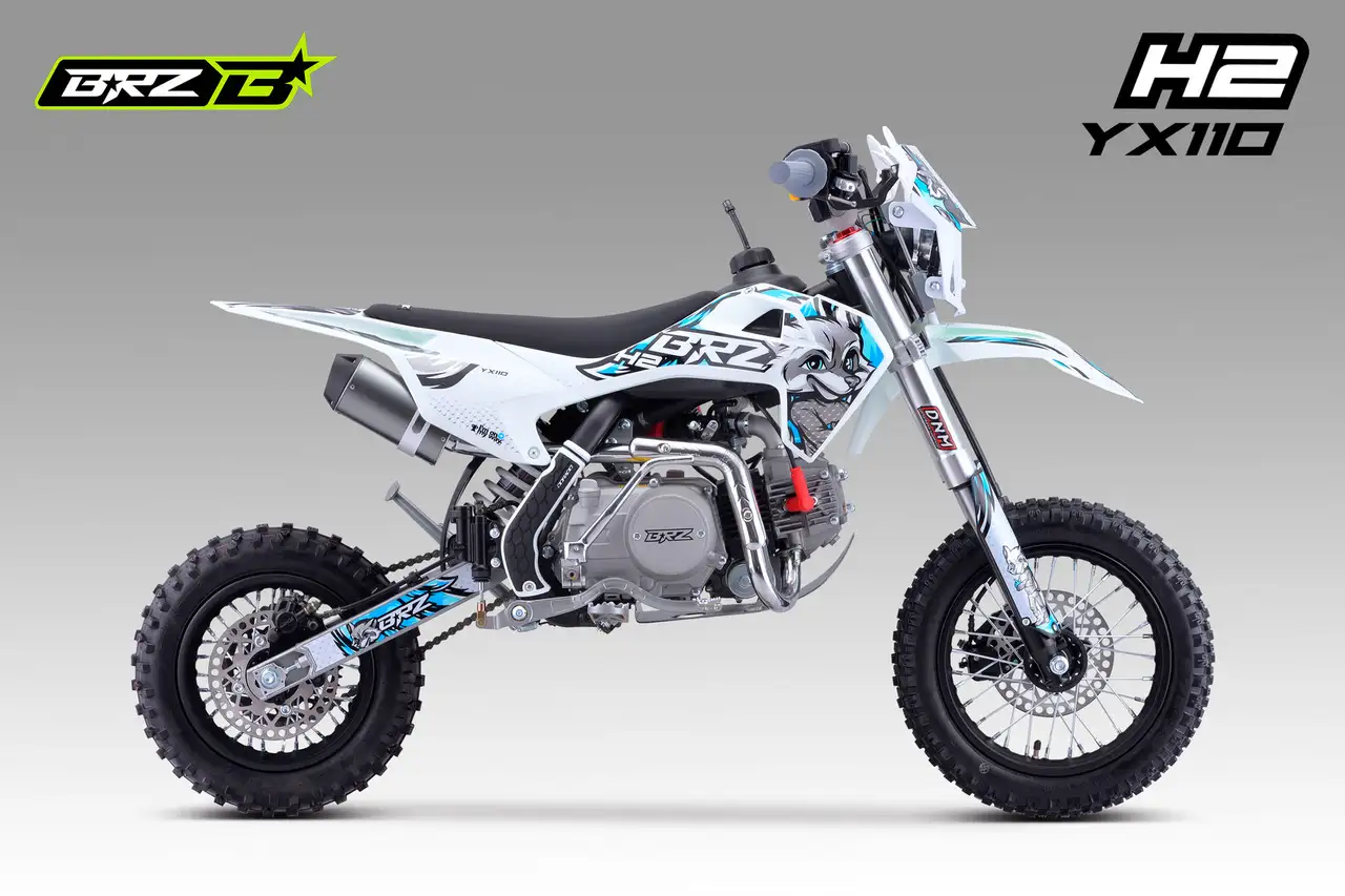 Питбайк brz h2 yx110 12/10, фотография 3