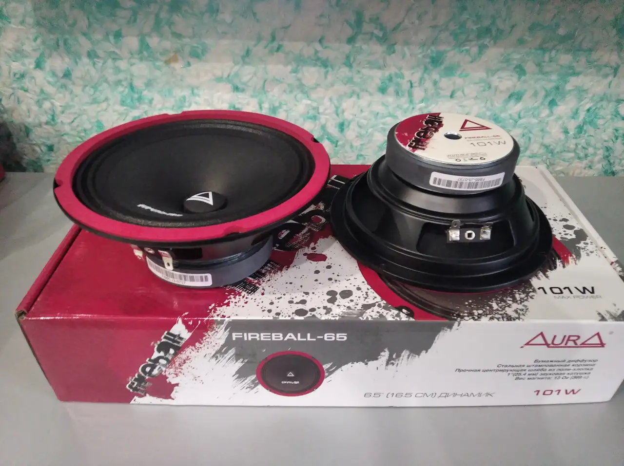 Автоакустика АС Aura Fireball-65, 16,5 см, фотография 1