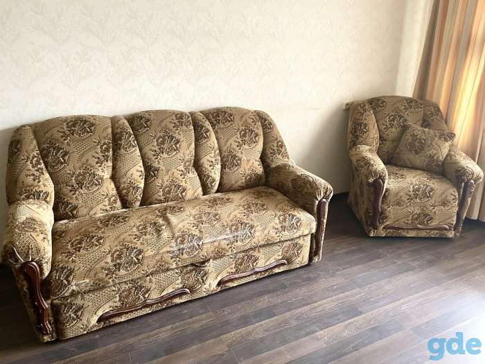 Продам диван и кресло, фотография 1