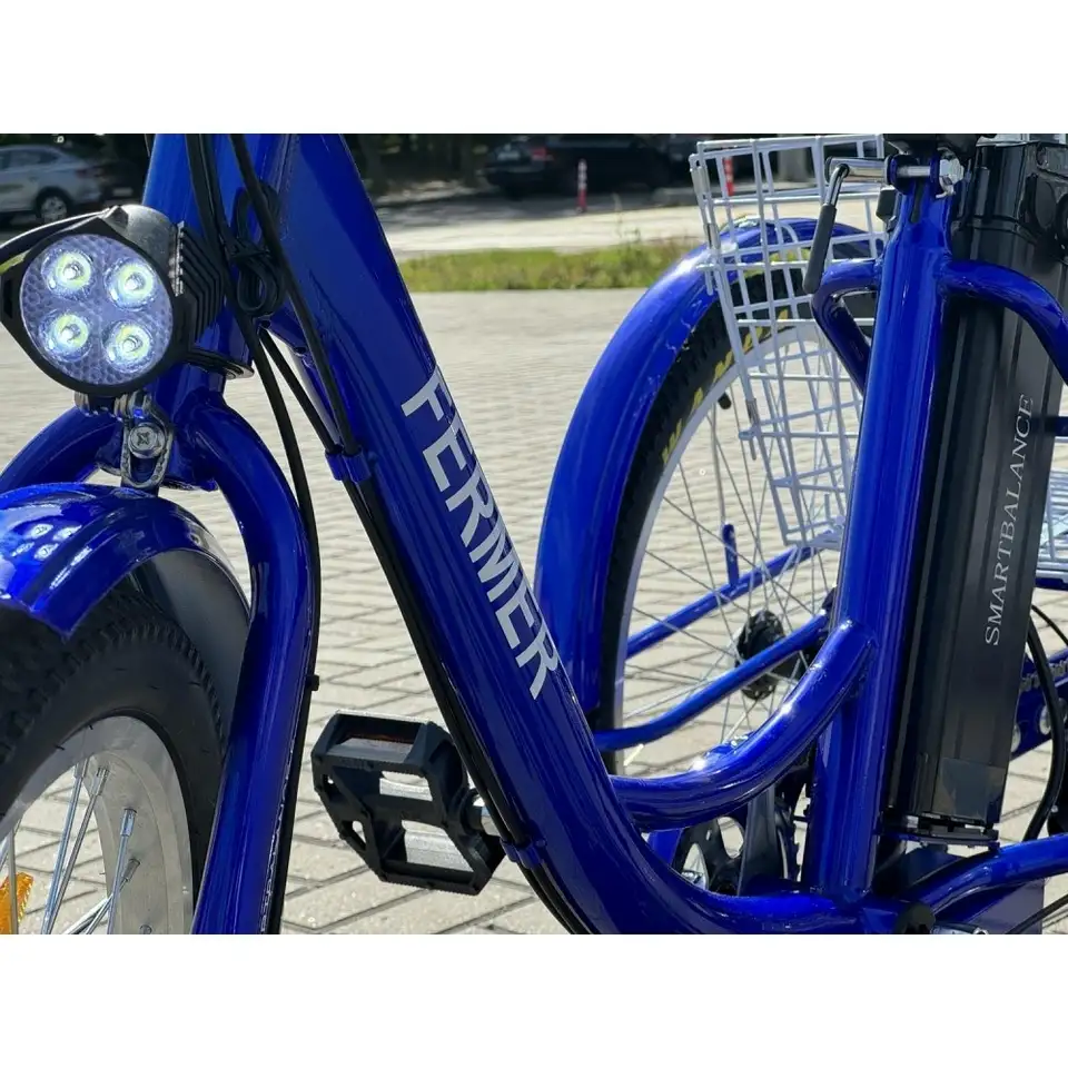 Трехколесный электровелосипед smartbalance fermer, фотография 6