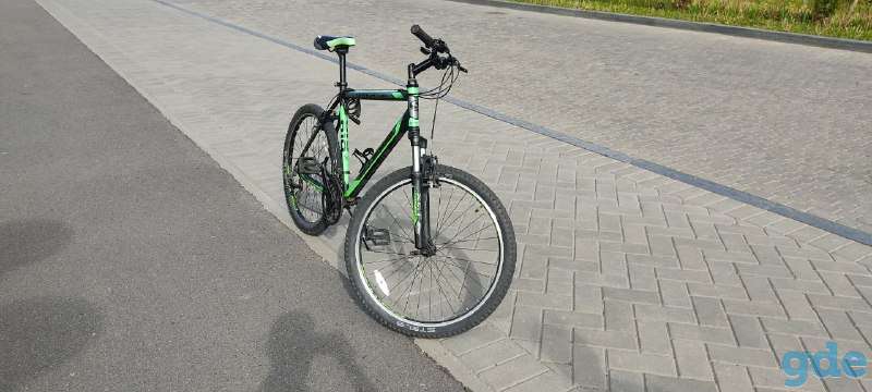 ВЕЛОСИПЕД STELS NAVIGATOR 610 СЕРО-ЗЕЛЁНЫЙ, фотография 3