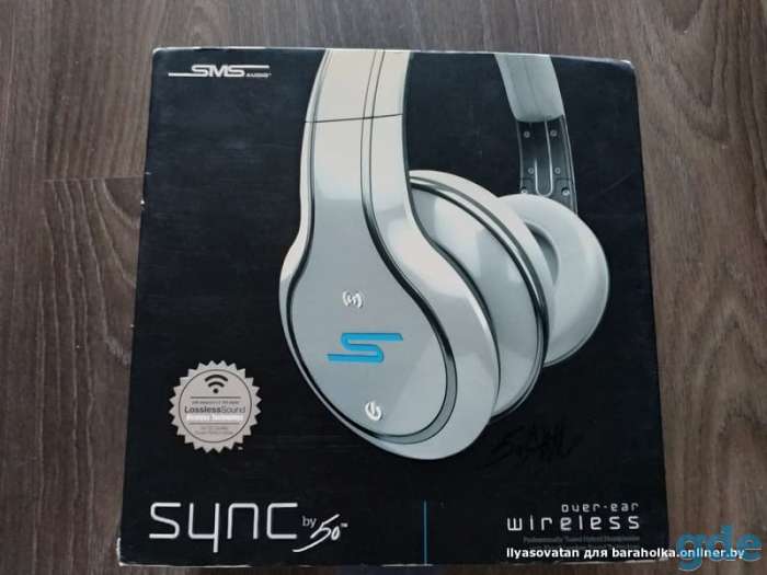 Наушники SMS Audio SYNC by 50 - Over Ear Wireless, фотография 2