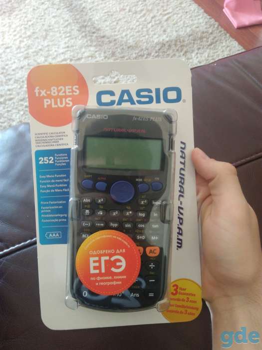 Инженерный калькулятор casio fx-82ES PLUS, фотография 2