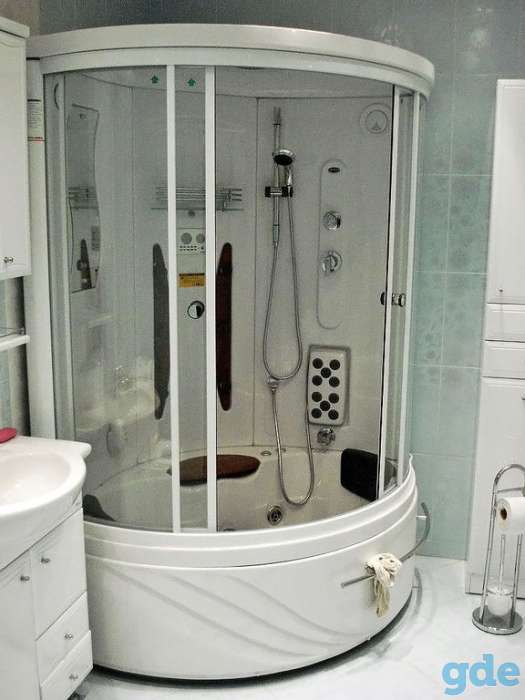 Установка душевых кабин., фотография 1
