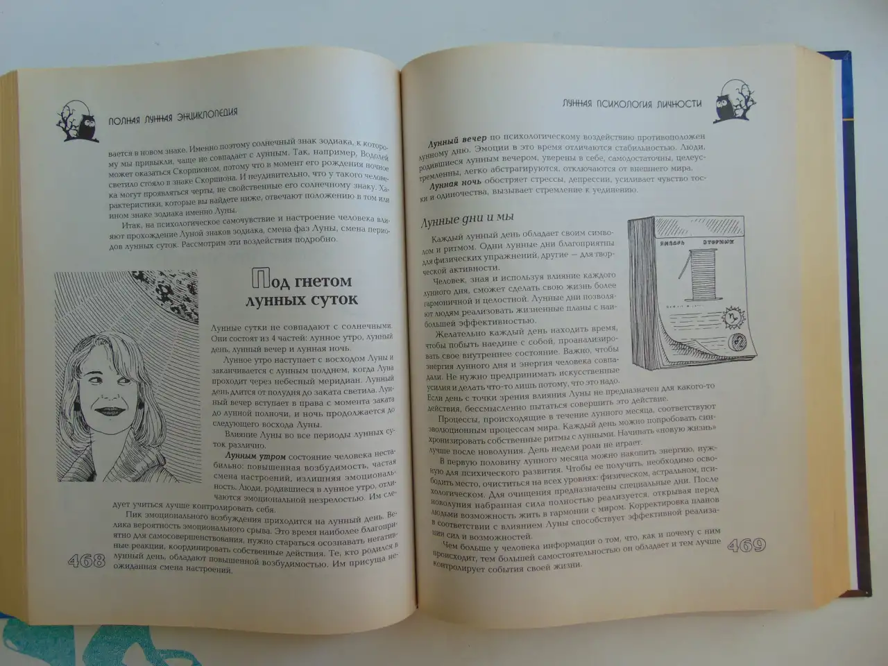 Полная лунная энциклопедия (под научной редакцией Т. Н. Зюрняевой).  СПб., ИГВесь,с.: ил.  (Лунные ритмы, фотография 11