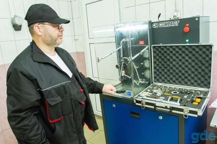 Участок проверки и ремонта дизельных форсунок common rail в Жлобине., фотография 1