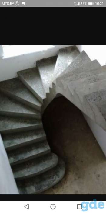 Лестница бетонная, фотография 3