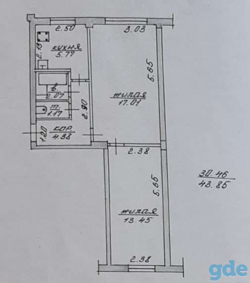 Продам 2х комн квартиру пр Черняховского, фотография 7