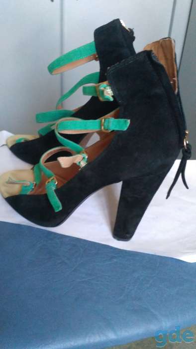 Красивые открытые туфли ZARA р. 39-40, фотография 6
