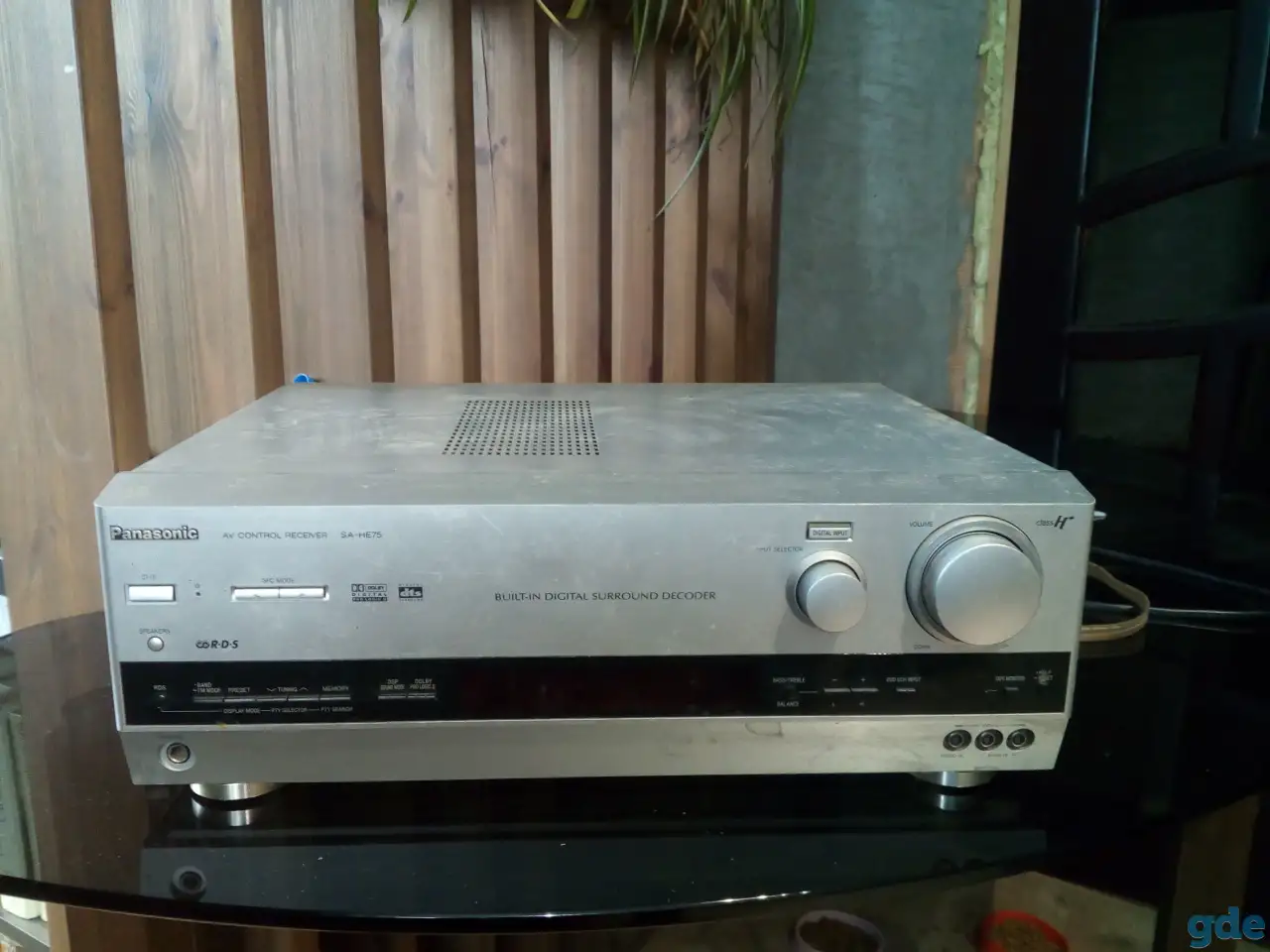 УСИЛИТЕЛЬ AV-Recever Panasonic sa-he75 220w, фотография 1