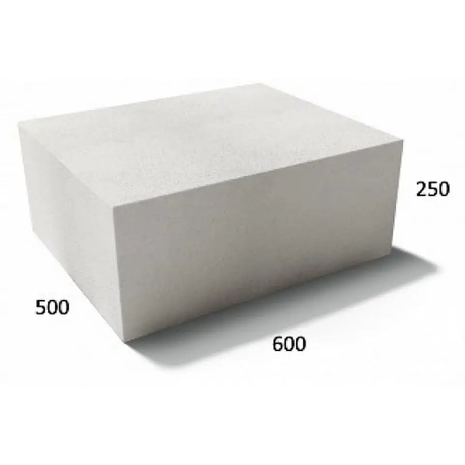 Блоки пгс 600-500-250 - цена за м3, фотография 1