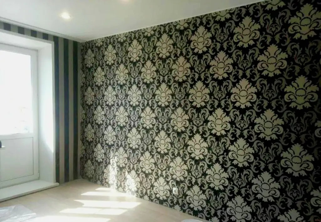 Поклейка обоев, фотография 1
