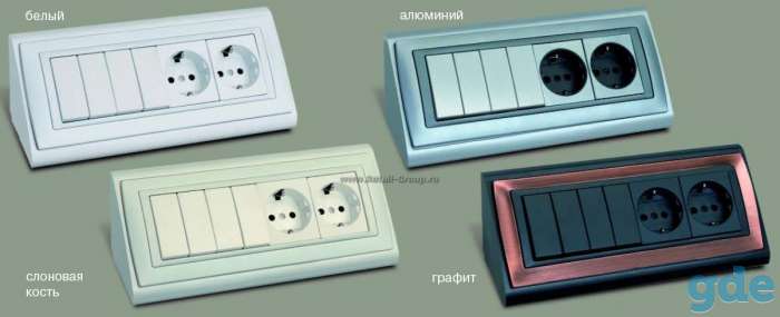 Розетки и выключатели, фотография 1