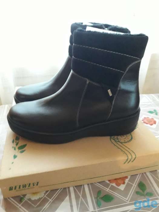 Продам полусапожки женские зимние Белвест, фотография 1