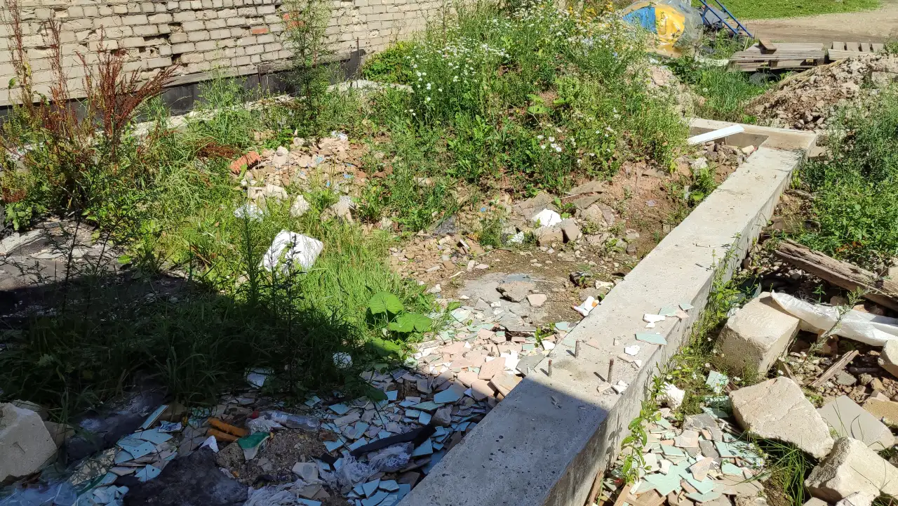 Место под строительство гаража с фундаментом, Старобабиновичский тракт 27, фотография 8