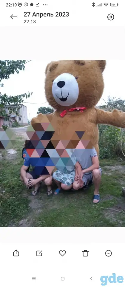 Костюм медведя, фотография 1