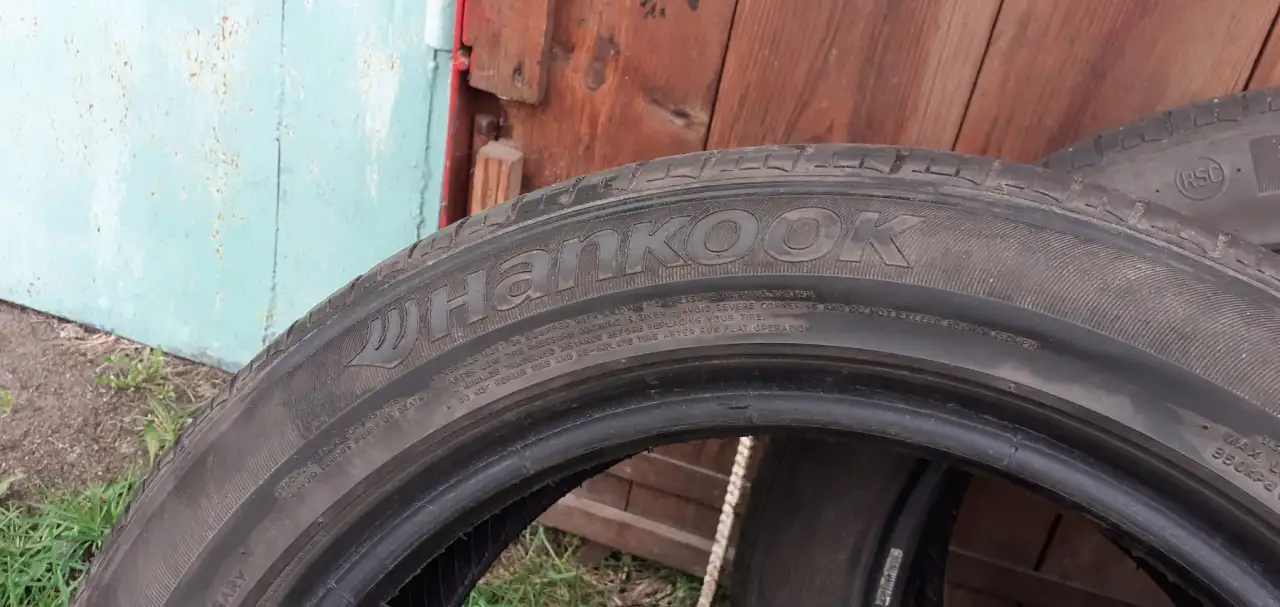 Продам летние шины Hankook R16 бу комплект, фотография 8