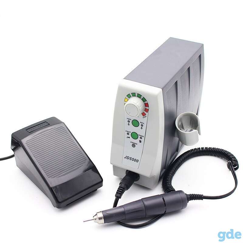 Машинка для маникюра и педикюра JSDA JD-5500 (темно-серая, 35000 оборотов) 85W (арт. 21518), фотография 1