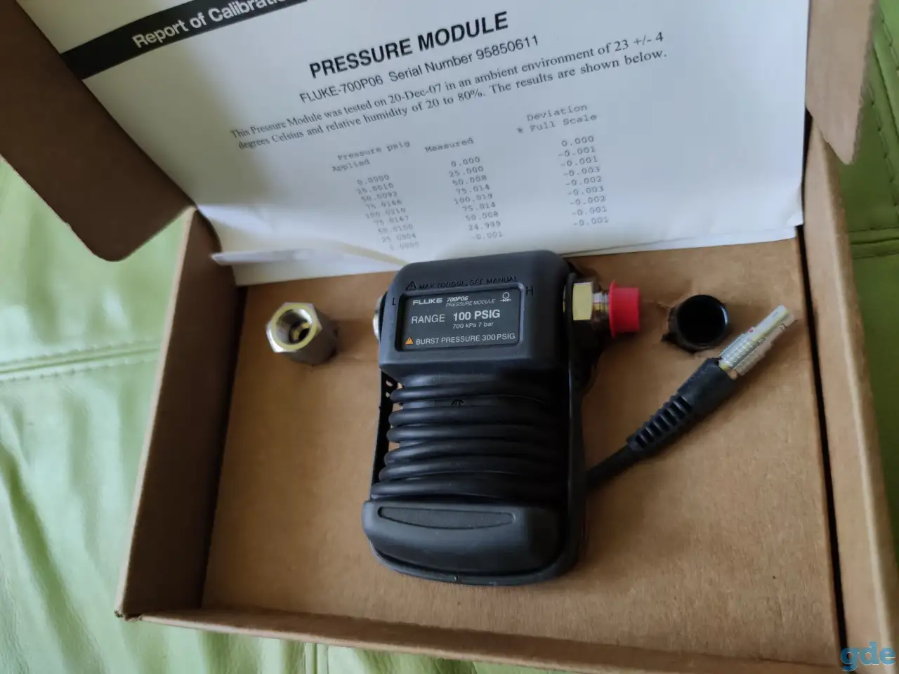 Fluke 744 Калибратор технологического оборудования, фотография 5