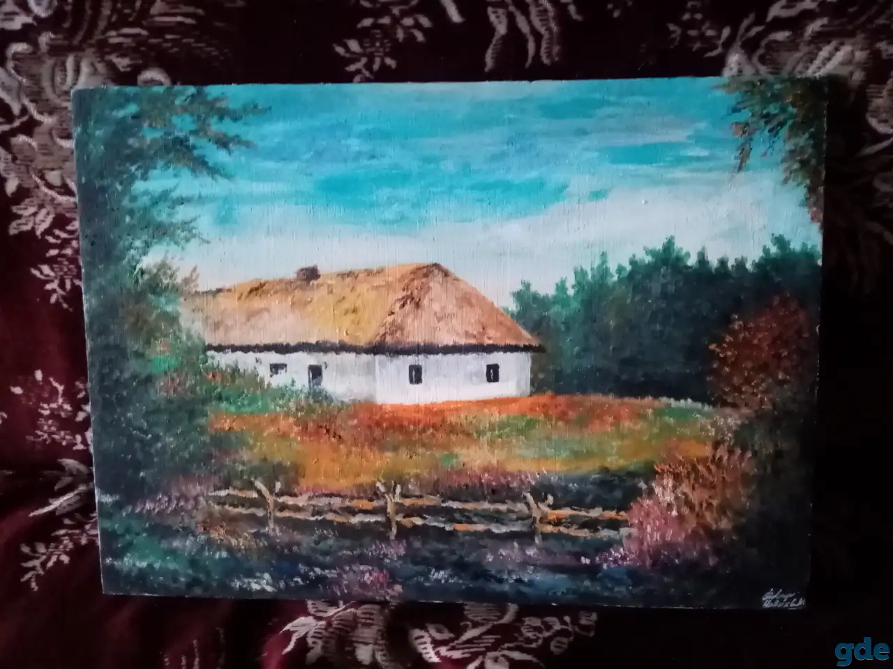 Продам картины маслом на холсте, размеры108/68,87/57,80/57см., фотография 2