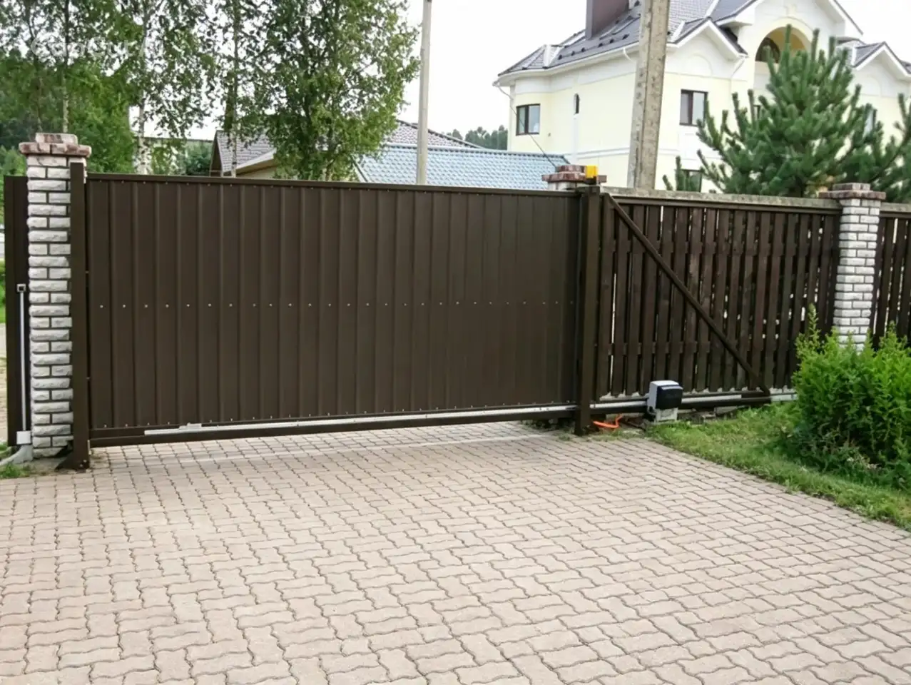 Откатные ворота, фотография 6