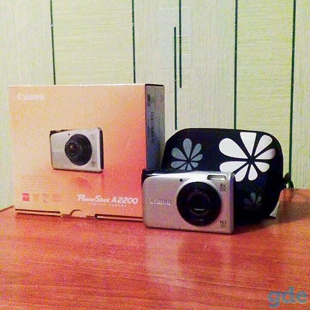 Цифровой фотоаппарат Canon PowerShot A2200, фотография 2