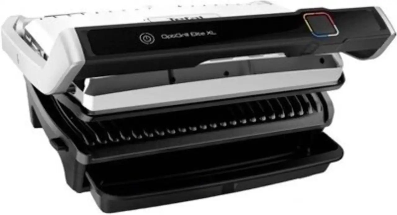 Электрогриль tefal optigrill elite xl gc760d30, фотография 1