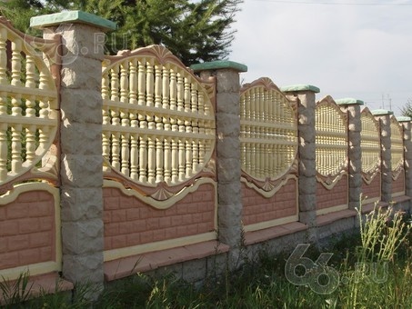  ж/б декоративные заборы в Полоцке, фотография 3