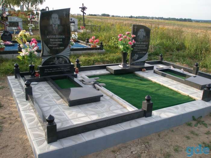 Памятники, благоустройство захоронений, фотография 1