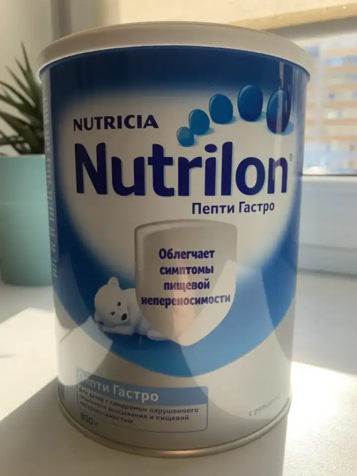 Смесь Nutrilon Пепти Гастро сухая детская 800г с рождения, фотография 7