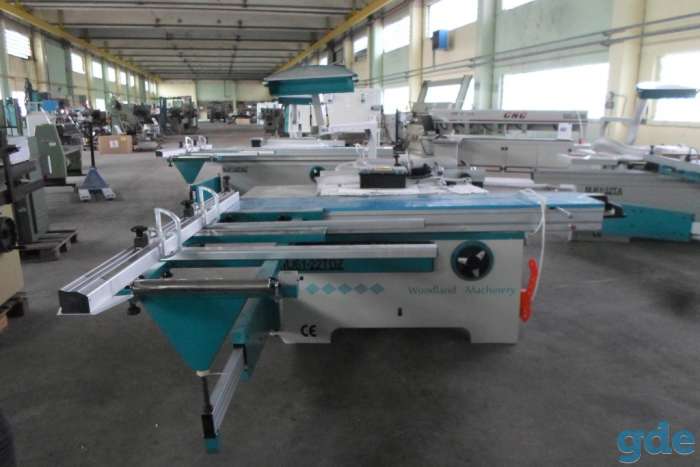 Форматно-раскроечный станок MJ6122TD(400) Woodland Machinery (новый), фотография 2