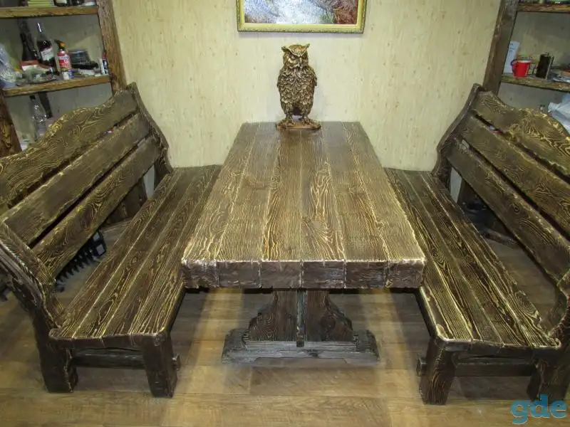 Беседки бани комплекты столов, фотография 4