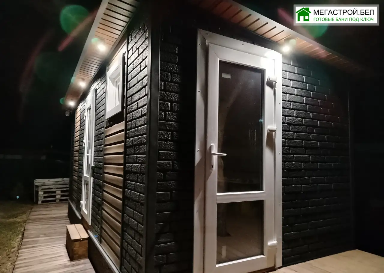 Готовая каркасная баня под ключ в Минске и Беларуси., фотография 2