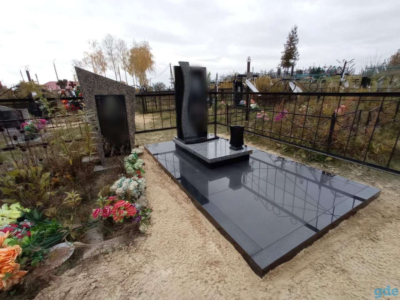 Благоустройство могил, фотография 1