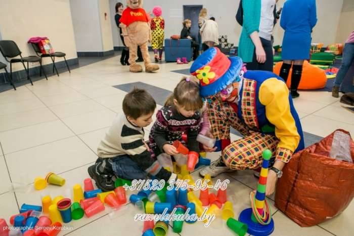 Фиксики клоун паук аниматоры, фотография 1
