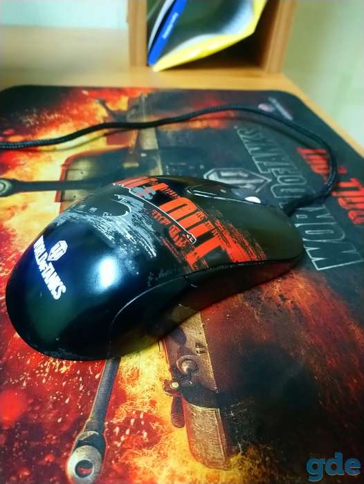 Мышь steelseries sensei raw wot edition + подарок, фотография 1