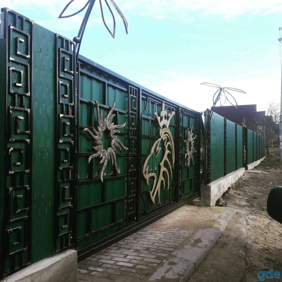 Установка заборов, ворот, откатных ворот , калиток, фотография 4