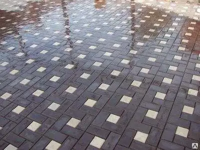 Укладка тротуарной плитки и бортов, фотография 4