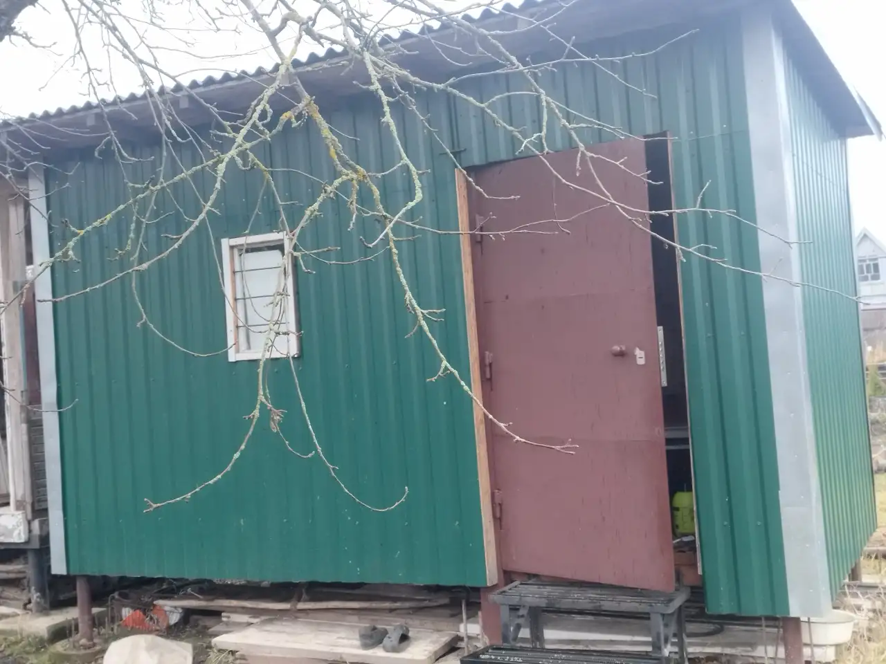 Участок с бытовкой, район, Чирковичи, общество Березина, фотография 1