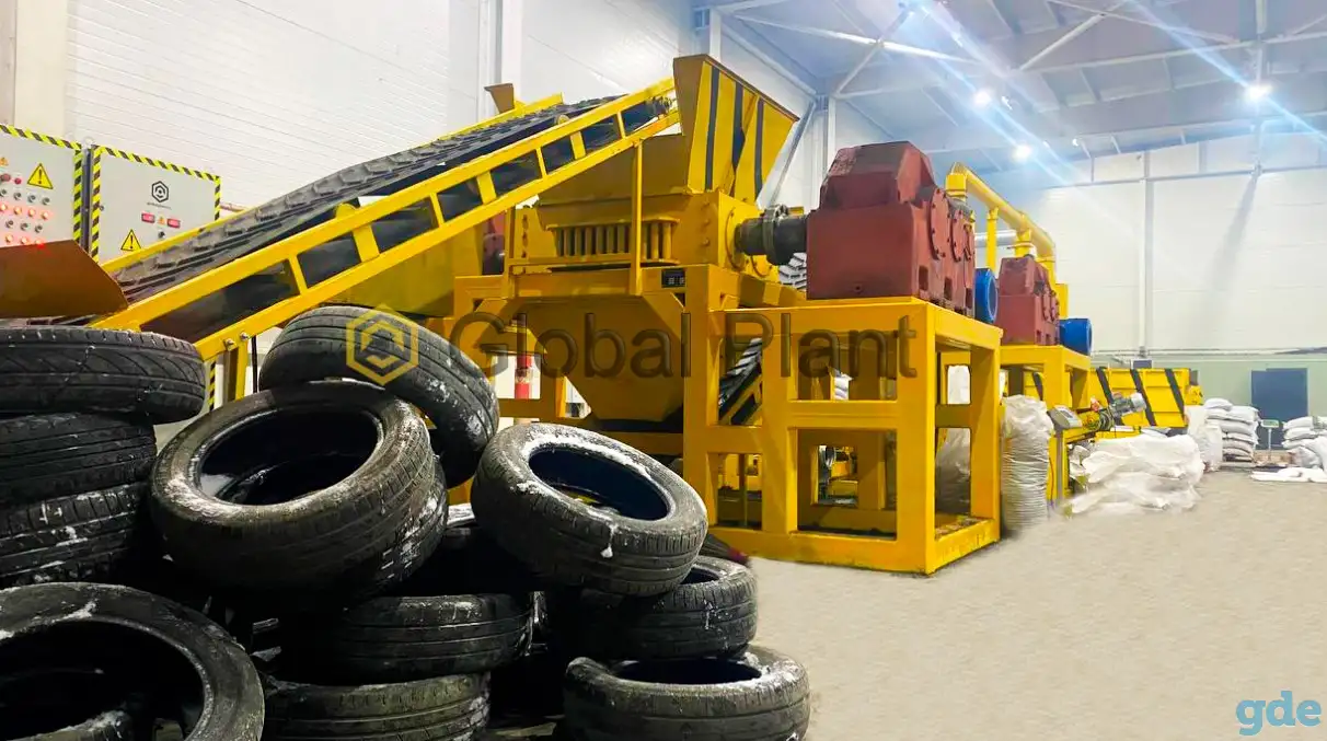 Измельчитель для резины Global Recycler 3000, фотография 1
