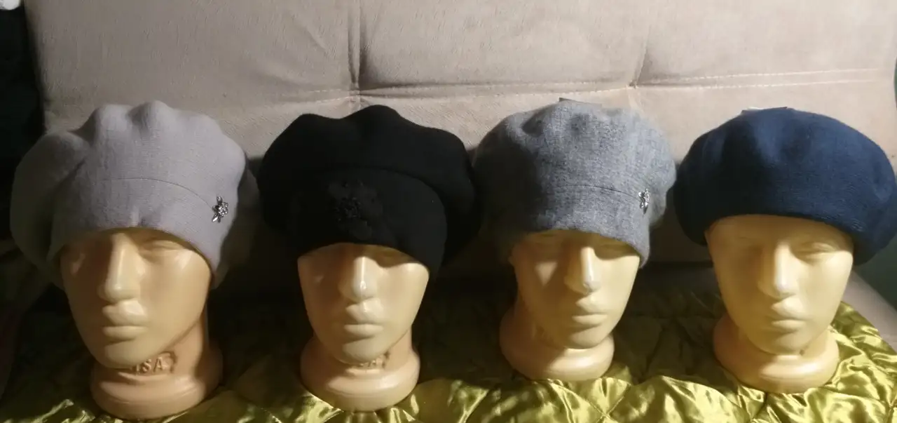 БЕРЕТЫ ВЯЗАНЫЕ., фотография 2