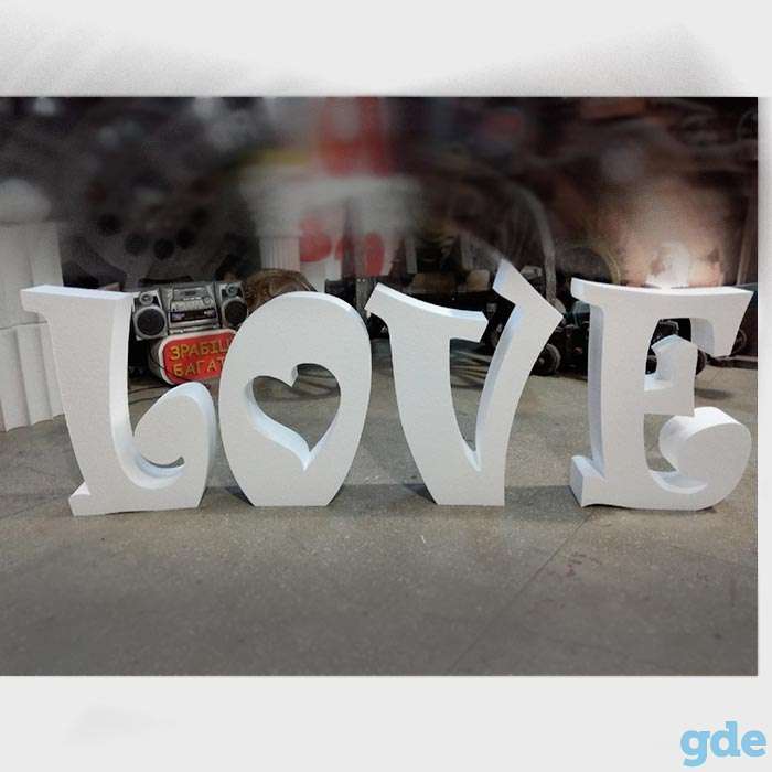 Буквы LOVE на свадьбу, фотография 4