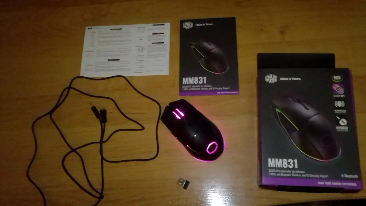Игровая мышь Cooler Master MM831, фотография 3