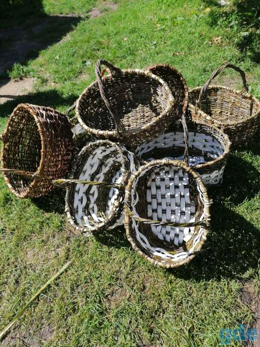 Продам Карзинки из лазы, фотография 4
