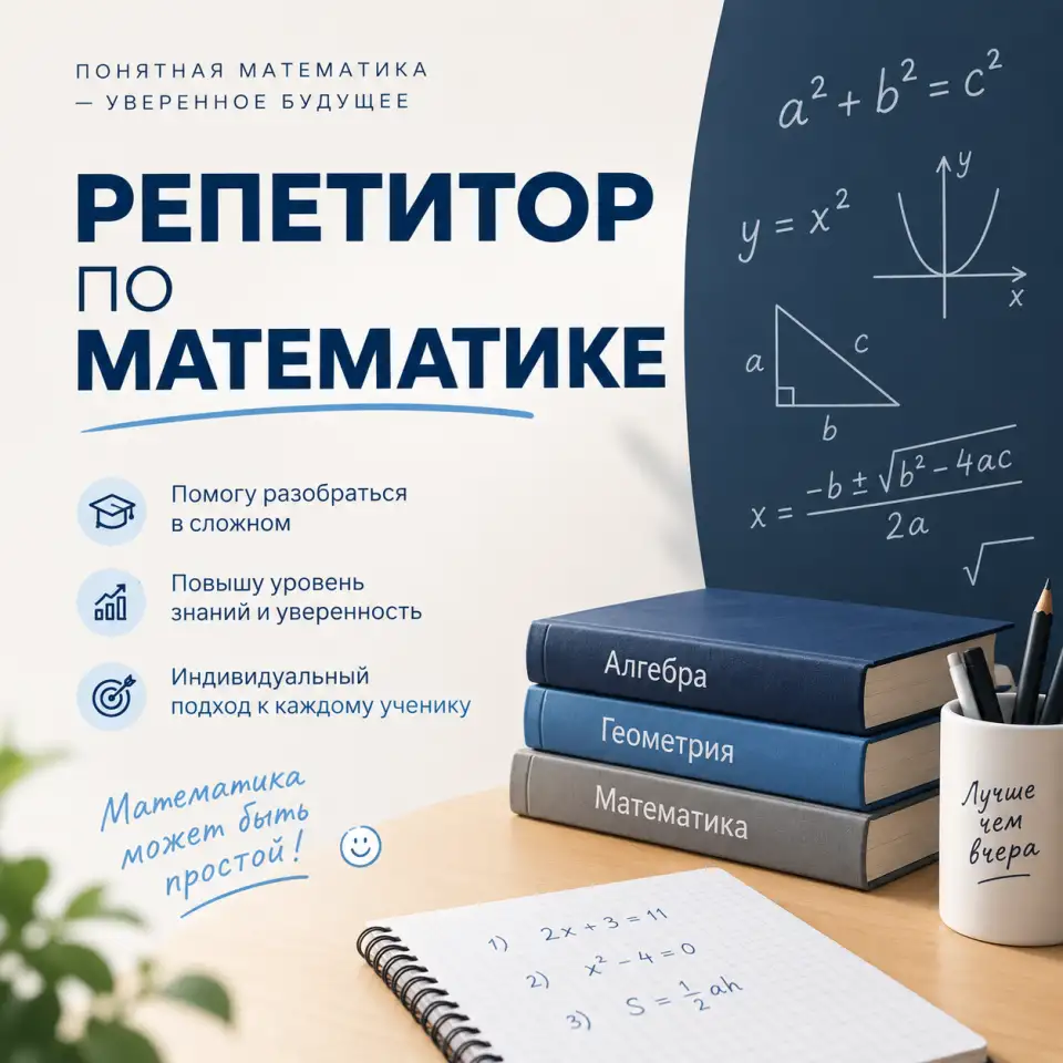 Репетитор по математике (Вулька), фотография 1