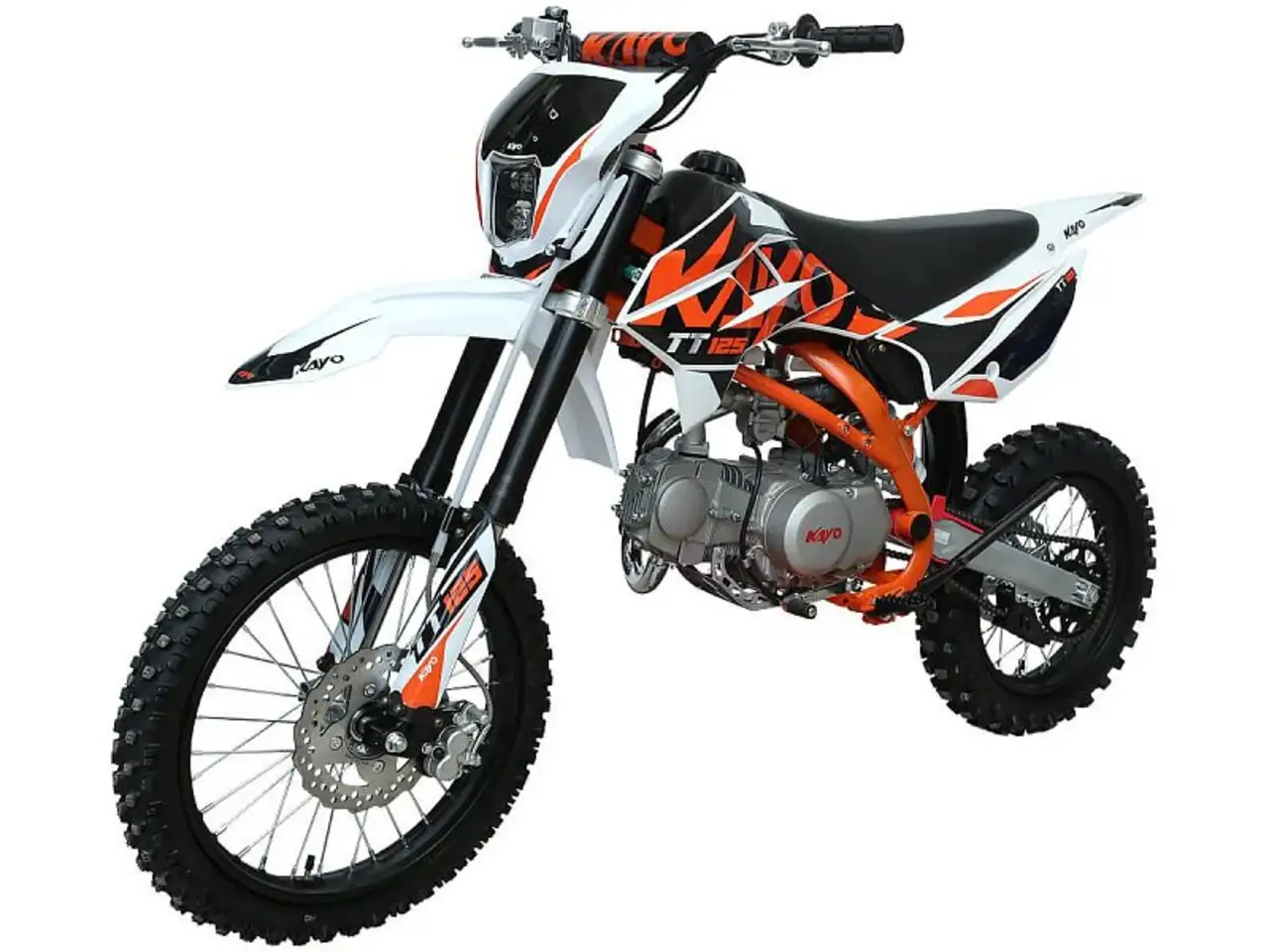 Питбайк kayo basic k125 17/14 krz (механ. сцепл., кикстартер, 2024 г.), фотография 4