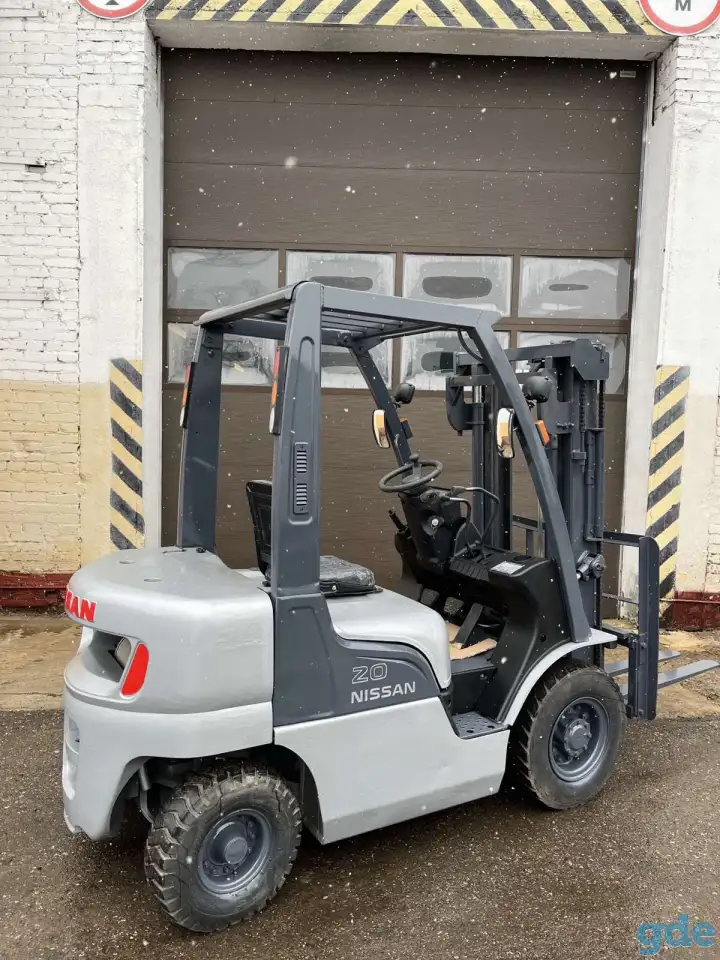 Японский вилочный дизельный погрузчик NISSAN YL02A20, фотография 7